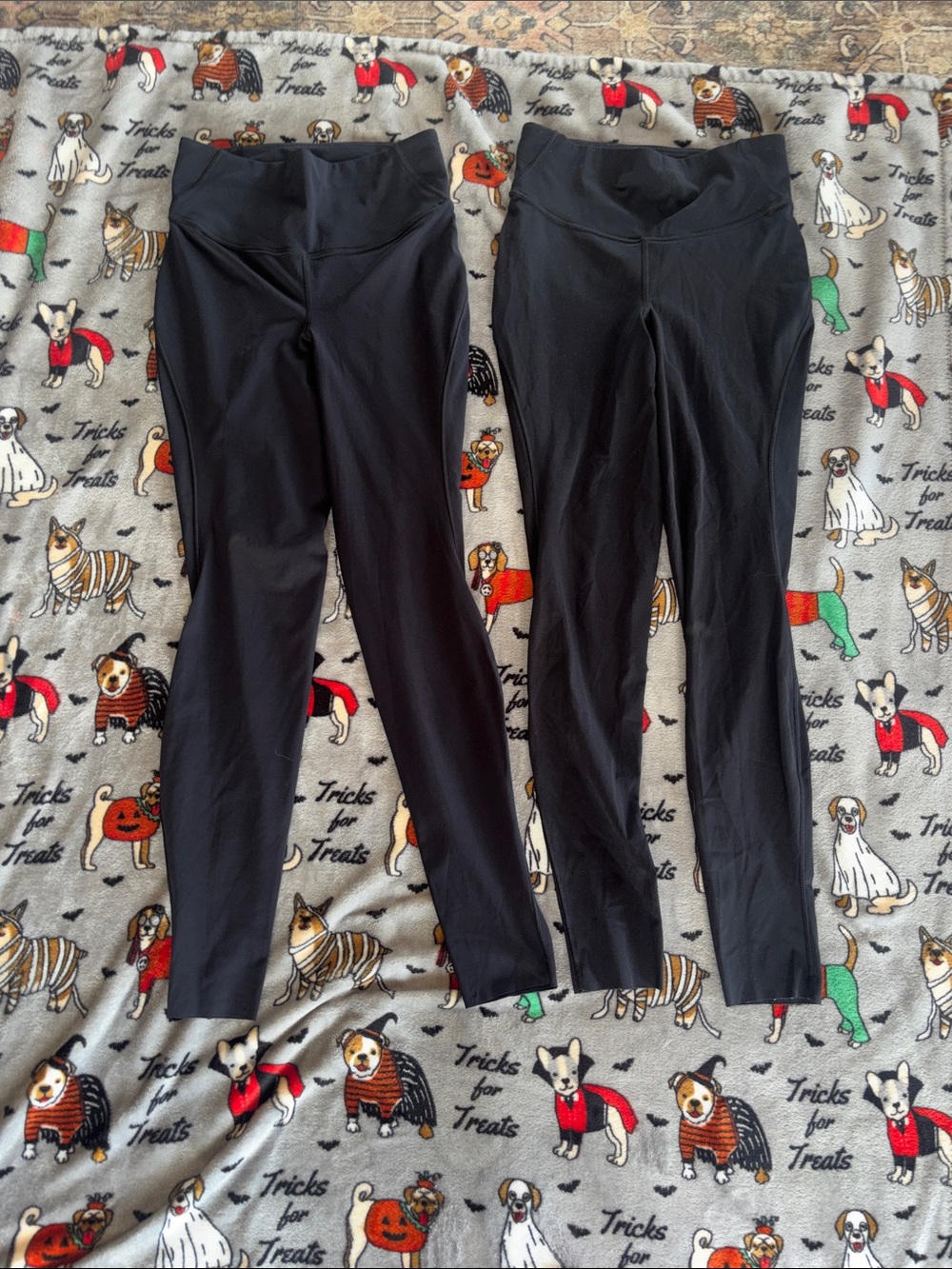 Lululemon black base pace 28” bundle of two